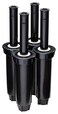 Rain Bird 1804DSF4PK Professional Dual Spray PopUp Sprinkler 360 Full Circle Pattern 8 15 Spray Distance 4 Popup Height 4Pack