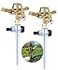 APT Metal Pulsating Sprinklers for Yard Up to 6200 ft 2 Pk