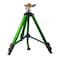 LIULO TOOL Impact Sprinkler on Tripod Base Tripod Sprinklers with Head 360 Degree Large Area Irrigation with Extension Legs Flip Locks Heavy Duty 34 Connector for Lawn Yard Garden