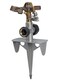 Orbit Lawn Sprinkler 56946 HeavyDuty Brass Impact Head Adjustable 360 Coverage Up to 90 ft Diameter Zinc Spike Base Durable Outdoor Watering