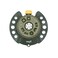 Vego Turret Pattern Sprinkler 9Pattern HeavyDuty Metal Base Up to 1115 sq ft Coverage
