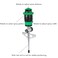 Restmo 2 Pack RESTMO Gear Drive Sprinkler with Metal Spike Base 5Pattern Heavy Duty Gardening Watering System MultiAdjustable Lawn Sprinkle for Garden Plant Flower Bed and Large Yard Area Green