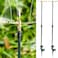 Hourleey 3Arm Garden Sprinkler 2 Pack HighRise Lawn Sprinkler with Adjustable Telescoping Base 360 Degree Rotation Sprinklers for Large Area Coverage Gardening Watering Lawn Irrigation System