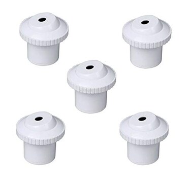 ATIE Pool Spa SP1421C Directional Hydrostream Jet Insider Fitting with 12Inch Opening Eyeball and 112 Inch Slip Replace Hayward Hydrostream SP1421C Fitting 5 Pack