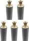 Poolzilla 5 Pack 10 Aluminum Tube with Brass Anchor for Pool Safety Cover Installation Anchor Installation for Loose Ground or with Pavers Extra Long