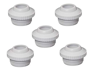 Pool Supply Town PoolSupplyTown Pool Spa 1 Opening Hydrostream Return Jet Fitting with 112 Inch MIP Thread Replace Hayward SP1419E 5 Pack