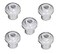 ATIE Pool Spa SP1421D Directional Hydrostream Jet Insider Fitting with 34Inch Opening Eyeball and 112 Inch Slip Replace Hayward Hydrostream SP1421D Fitting 5 Pack