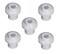 ATIE Pool Spa SP1421D Directional Hydrostream Jet Insider Fitting with 34Inch Opening Eyeball and 112 Inch Slip Replace Hayward Hydrostream SP1421D Fitting 5 Pack