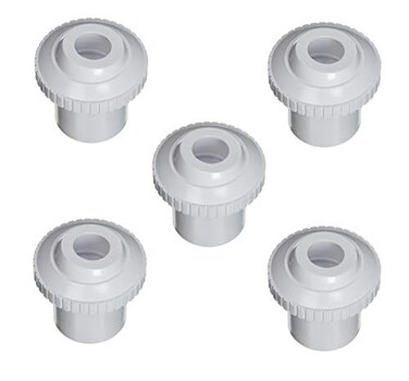 ATIE Pool Spa SP1421D Directional Hydrostream Jet Insider Fitting with 34Inch Opening Eyeball and 112 Inch Slip Replace Hayward Hydrostream SP1421D Fitting 5 Pack