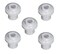ATIE Pool Spa SP1421D Directional Hydrostream Jet Insider Fitting with 34Inch Opening Eyeball and 112 Inch Slip Replace Hayward Hydrostream SP1421D Fitting 5 Pack