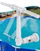 SUMMERBUDDY Pool Fountain for Above and InGround Pools Adjustable Dual Spray Waterfall Sprinkler Cooler for Pool Swimming Pool Spa Water Fountain HighPressure Pool Spray Fountain