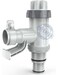 POOLHACKER Patented Pool Plunger Valve Plus for Above Ground Pool Pool Pipe Holder with Plunger Valve Pool Parts and Accessories Shut Off Valve Replacement for Above Ground Pool Fittings