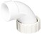 Waterway Plastics 806105082107 2 s x 2 fbt 90Degree Sweep Pump Union