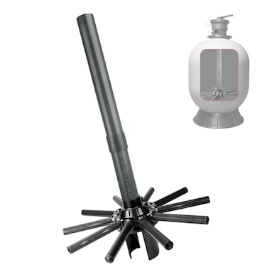 GYPNS SX244DA Lateral Assembly with Center Pipe for Hayward s244t Sand Filter Tank Pool Threaded Lateral Compatible with Hayward S244TC S270T S270T2 Sand Filter Spa Pool Sand Filter Replacement Parts