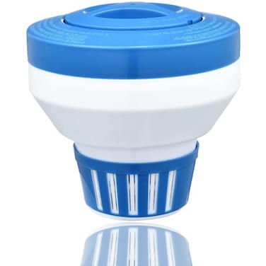 Merkia Pool Chlorine Floater 75 Large Floating Chlorine Dispenser Optimal Pool with Adjustable Release for Indoor Outdoor Swimming Pool Hot Tub