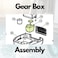 Swimables AXV408P Gear Box Assembly Replacement for Hayward Navigator Pro Automatic Pool Cleaner Replaces HWN134 for Hayward Pool Vacuum Compatible with 2025ADC and Hayward Navigator Pro 925ADC