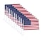 Julysgift US American Patriotic Car Window Clip USA Flag 17 x 12 12 Counts