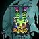 FLAGMESAGE Halloween Lighted Garden Flag for Outside Led Solar Yard Flag 8 Modes Witch Feet Shape Flag 12x18 Double Sided Cauldron Eyeball Black Cat Decorations for Home Porch