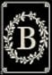 Briarwood Lane Classic Monogram Letter B Garden Flag Everyday 125 x 18