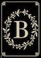 Briarwood Lane Classic Monogram Letter B Garden Flag Everyday 125 x 18
