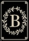 Briarwood Lane Classic Monogram Letter B Garden Flag Everyday 125 x 18
