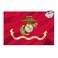 Mosprovie Heavy Duty 2x3 USMC Flag Double Sided 100 Polyester Outdoor Marine Corps Emblem Includes 2 Brass Grommets