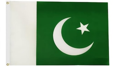 cuttencreat Pakistan Flag 6X10 FT Vivid Color All Weather Double Stitched Pakistani FlagsPolyester Flags with Sturdy Brass Ring 6X10