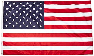 Quality Standard Flags USA Polyester Flag 3 by 5