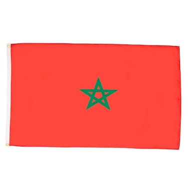AZ FLAG Morocco Flag 3x5 Ft 100D Polyester Moroccan Banner with Two Metal Grommets Fade Resistant Vivid Colors 3 x 5 Feet 150x90 Cm