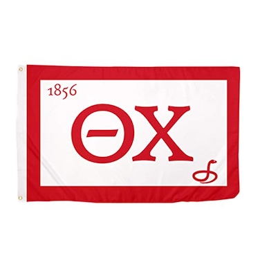 Desert Cactus Theta Chi Fraternity Flag Greek Banner Large 3x5 Feet for Decor Events and Theta Pride Display Chapter