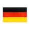 ANJOR Germany Flag 3x5 Foot German National Flags Polyester with Brass Grommets 3 X 5 Ft