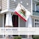 Anley Fly Breeze 3x5 Foot California State Flag Vivid Color and Fade proof Canvas Header and Double Stitched Calif CA Flags Polyester with Brass Grommets 3 X 5 Ft