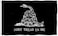 Anley Fly Breeze 3x5 Foot Black Dont Tread On Me Flag Vivid Color and Fade Proof Canvas Header and Double Stitched Flags Polyester with Brass Grommets 3 X 5 Ft