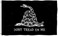 Anley Fly Breeze 3x5 Foot Black Dont Tread On Me Flag Vivid Color and Fade Proof Canvas Header and Double Stitched Flags Polyester with Brass Grommets 3 X 5 Ft