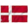 ANLEY Fly Breeze 3x5 Foot Denmark Flag Vivid Color and Fade Proof Canvas Header and Double Stitched Danish Dane National Flags Polyester with Brass Grommets 3 X 5 Ft