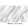 Anley Fly Breeze 3x5 Foot Solid White Flag Vivid Color and Fade proof Canvas Header and Double Stitched Plain White Flags Polyester with Brass Grommets 3 X 5 Ft
