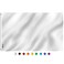 Anley Fly Breeze 3x5 Foot Solid White Flag Vivid Color and Fade proof Canvas Header and Double Stitched Plain White Flags Polyester with Brass Grommets 3 X 5 Ft