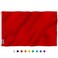 Anley Fly Breeze 3x5 Foot Solid Red Flag Vivid Color and Fade proof Canvas Header and Double Stitched Plain Red Flags Polyester with Brass Grommets 3 X 5 Ft