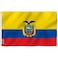 Anley Fly Breeze 3x5 Foot Ecuador Flag Vivid Color and Fade proof Canvas Header and Double Stitched Ecuadoran National Flags Polyester with Brass Grommets 3 X 5 Ft