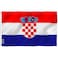 ANLEY Fly Breeze 3x5 Foot Croatia Flag Vivid Color and Fade Proof Canvas Header and Double Stitched Croatian Flags Polyester with Brass Grommets 3 X 5 Ft