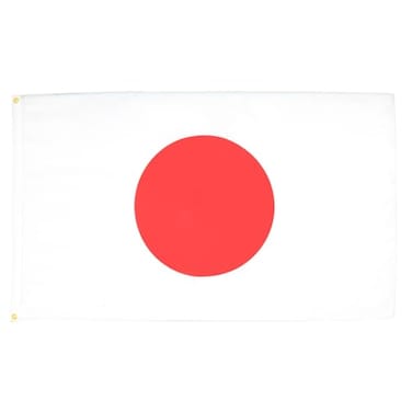AZ FLAG Japan Flag 5 x 8 Japanese Big flags 150 x 250 cm Banner 5x8 ft