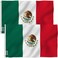 Anley Pack of 2 Fly Breeze 3x5 Foot Mexico Flag Vivid Color and Fade proof Canvas Header and Double Stitched Mexican MX National Flags Polyester with Brass Grommets 3 X 5 Ft