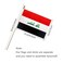 TSMD Iraq Stick Flag Iraqi Small Mini Hand Held Flags5x8 Inch12 Pack