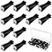 Frienda 60 Pcs Car Vent Clips for Freshies Bulk Square Head Air Conditioner Clips with 2 Storage Boxes Durable Auto Air Outlet Perfume Holders for Car Decoration Accessories