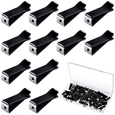 Frienda 60 Pcs Car Vent Clips for Freshies Bulk Square Head Air Conditioner Clips with 2 Storage Boxes Durable Auto Air Outlet Perfume Holders for Car Decoration Accessories
