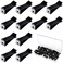 Frienda 60 Pcs Car Vent Clips for Freshies Bulk Square Head Air Conditioner Clips with 2 Storage Boxes Durable Auto Air Outlet Perfume Holders for Car Decoration Accessories