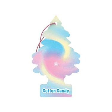 Little Trees MTR0046 Air Freshener Hanging Paper Tree for Home or Car Cotton Candy