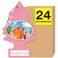 LITTLE TREES Car Air Freshener Hanging Tree Provides Long Lasting Scent for Auto and Home 24 Air Fresheners Cherry Blossom