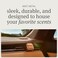 Drift Metal Vent Clip 3x Refills Car Air Freshener Scent Diffuser for Car Metal Odor Eliminator Amber