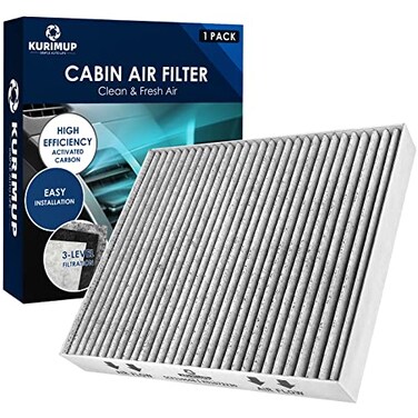 KURIMUP Cabin Air FilterReplacement for CP966CF11966Premium Cabin filter with Activated Carbon Fit for Buick EnclaveEnvisionRegalChevrolet Malibu GMC SierraYukon1 pack